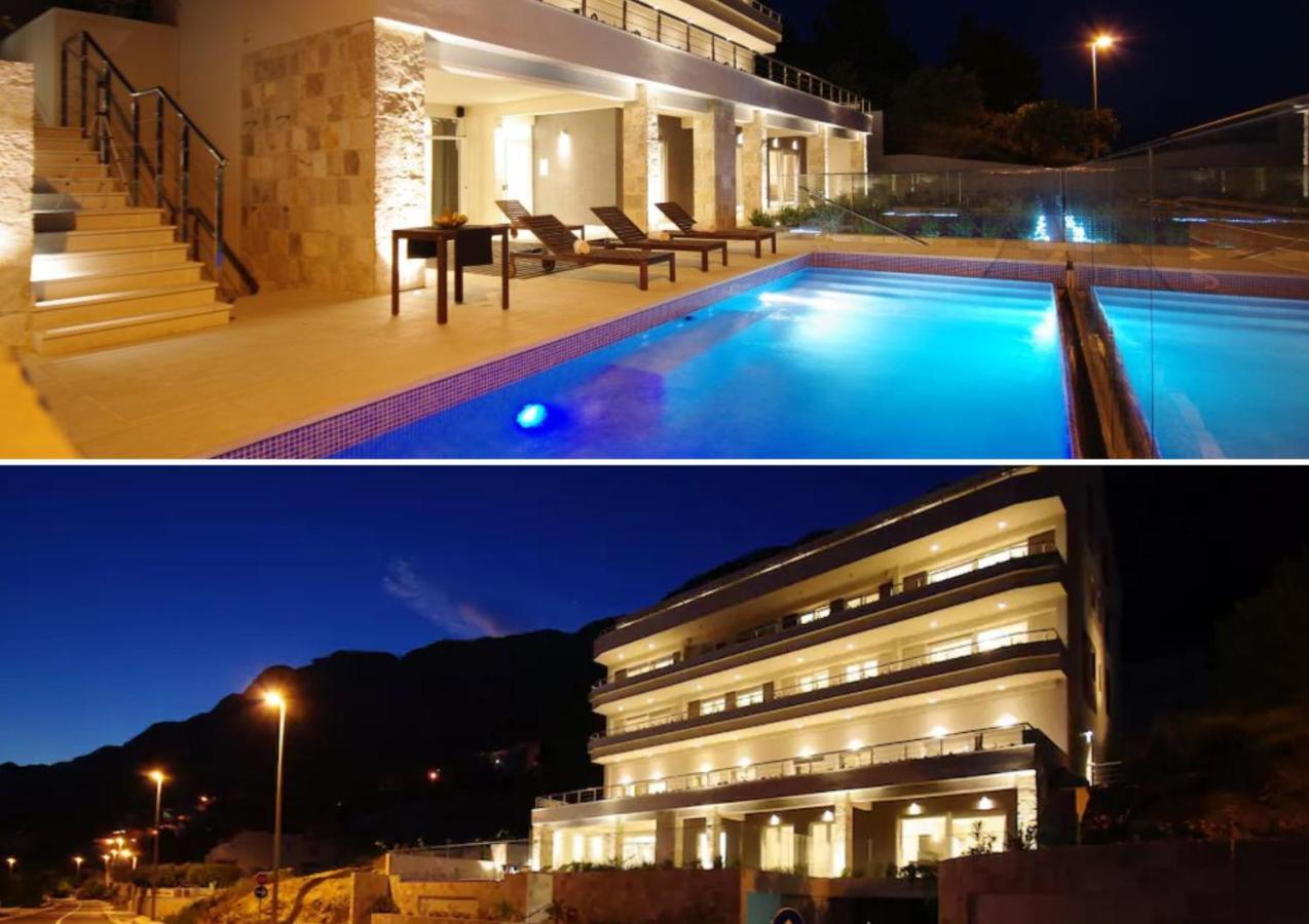 Villa Jolara With Heated Pool Мимице Екстериор снимка